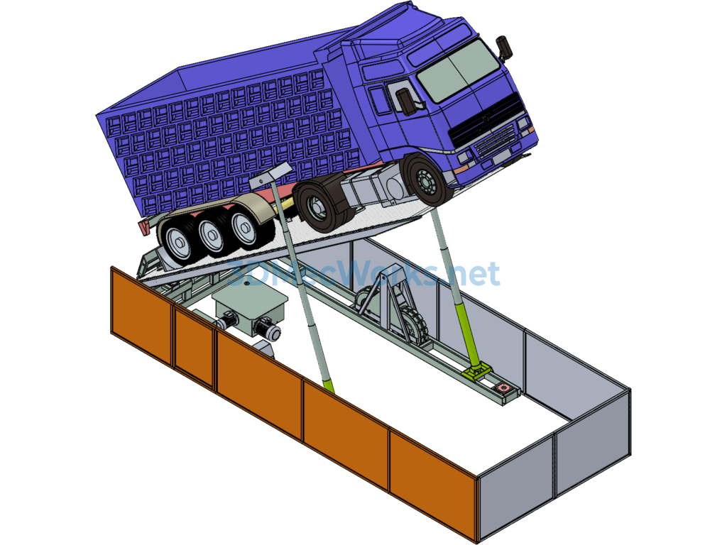 Movable Truck Shock Absorber - UG(NX) - Free Download Movable Truck Shock Absorber