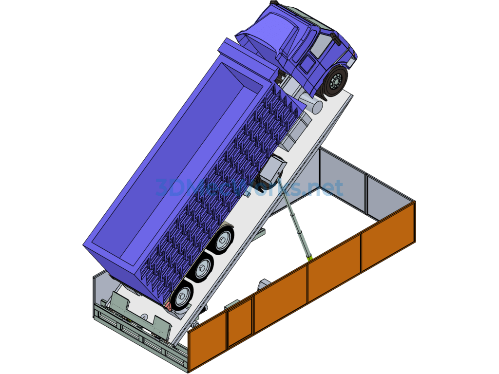 Movable Truck Shock Absorber - UG(NX) - Free Download Movable Truck Shock Absorber - Image 2