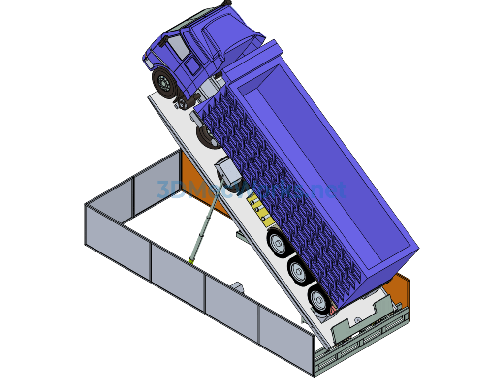 Movable Truck Shock Absorber - UG(NX) - Free Download Movable Truck Shock Absorber - Image 3