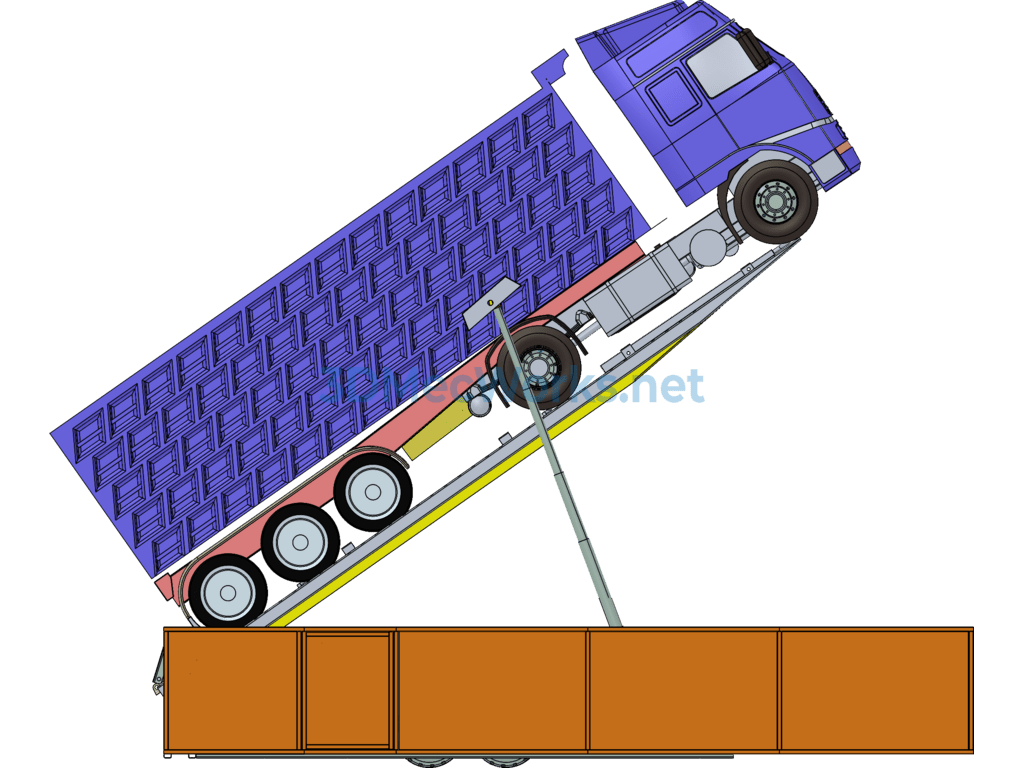 Movable Truck Shock Absorber - UG(NX) - Free Download Movable Truck Shock Absorber - Image 5