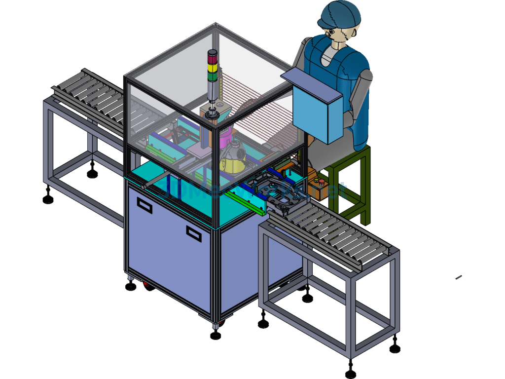Handheld Automatic Screw Locking Machine (proe Design) - Creo - Free Download Handheld Automatic Screw Locking Machine (proe Design) - Image 3