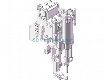 Welding Robot Welding Gun - SolidWorks - Free Download