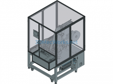 B7-3M Adhesive Application Machine (UG Design) - UG(NX) - Free Download