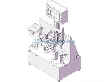 Wire Labeling Machine - SolidWorks - Free Download