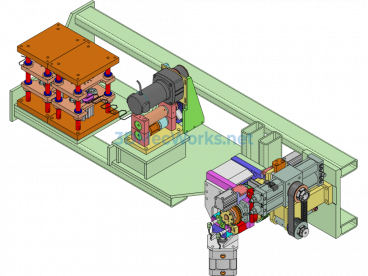 Spiral Winding Machine (UG Design) - UG(NX) - Free Download