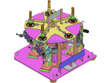 Battery Grooving Machine (Fully Automatic Cylindrical Lithium Battery Grooving Machine) - UG(NX) - Free Download
