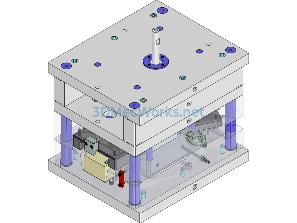 Pipeline Interface Mold (ug Design) - UG(NX) - Free Download Pipeline Interface Mold (ug Design) - Image 4