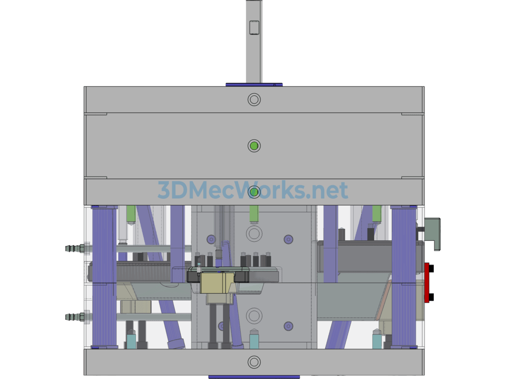 Pipeline Interface Mold (ug Design) - UG(NX) - Free Download Pipeline Interface Mold (ug Design) - Image 5