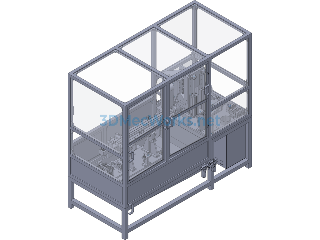 Car Sunroof Guide Rail Sawing and Chamfering Machine - Exported - Free Download Car Sunroof Guide Rail Sawing and Chamfering Machine - Image 4