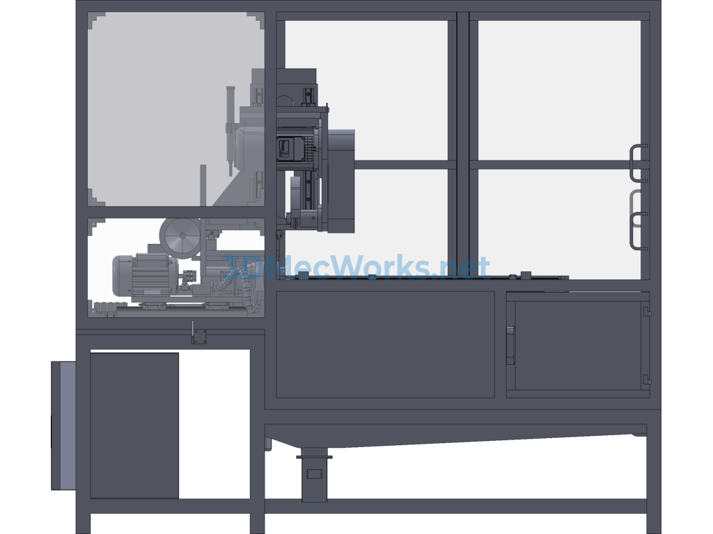 Car Sunroof Guide Rail Sawing and Chamfering Machine - Exported - Free Download Car Sunroof Guide Rail Sawing and Chamfering Machine - Image 5