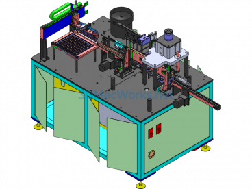 SMI Automatic Assembly Production Line - SolidWorks - Free Download