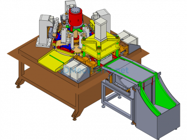 Air Conditioning Manifold Expanding And Shrinking Drilling Machine (Expanding Machine + Shrinking Machine) - Creo.Elements  Creo.Parametric - Free Download
