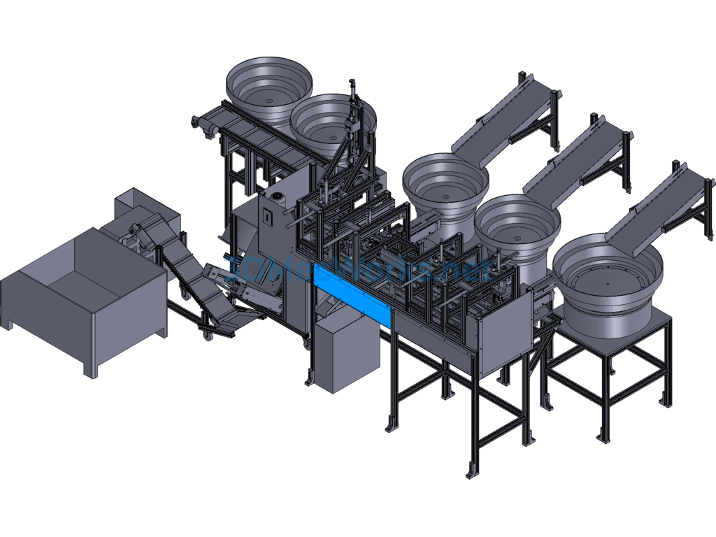 Automated Assembly Machine (mature Equipment) - SolidWorks - Free Download Automated Assembly Machine (mature Equipment)