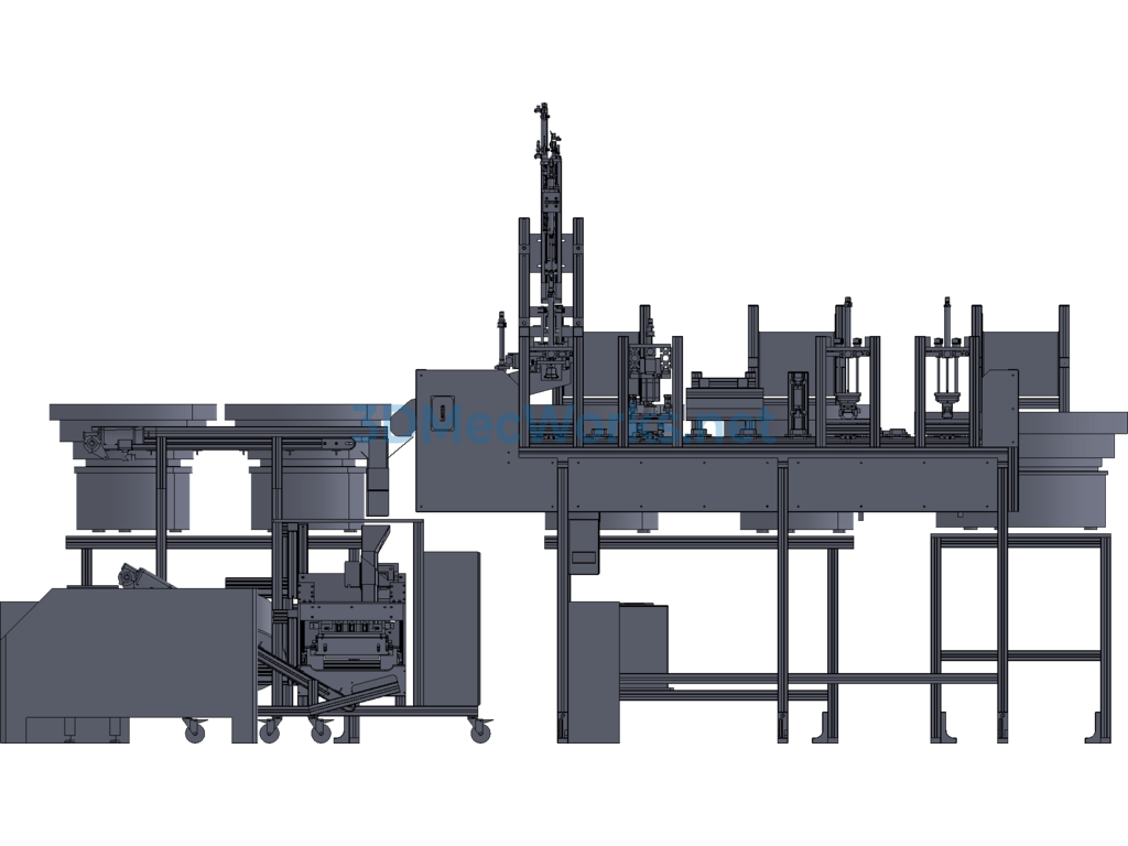 Automated Assembly Machine (mature Equipment) - SolidWorks - Free Download Automated Assembly Machine (mature Equipment) - Image 5