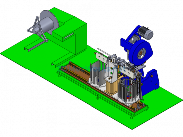 Ballast Stamping T-Piece Assembly Production Line - Creo.Elements  Creo.Parametric - Free Download