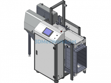 Modular Automatic Board Feeder - SolidWorks - Free Download