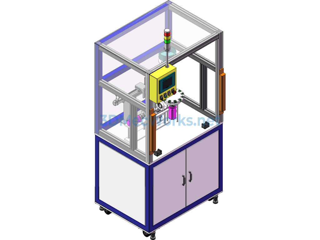 Fully Automatic Screw Machine (automated Feeding and Screw Driving) - SolidWorks - Free Download Fully Automatic Screw Machine (automated Feeding and Screw Driving) - Image 2