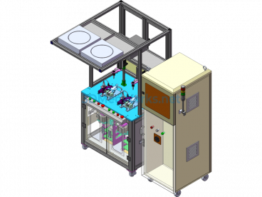 Automotive Wiper Motor Performance Tester/Customized Automation Equipment - SolidWorks - Free Download
