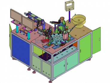 Automatic Motor Assembly Welding Machine - UG(NX) - Free Download