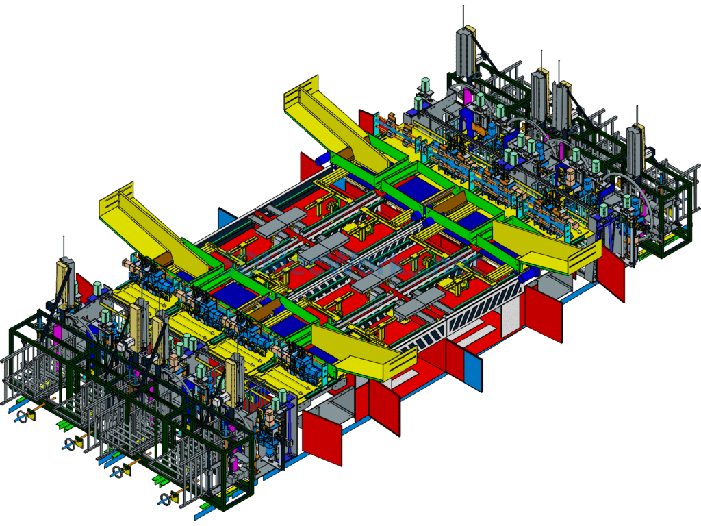 Non-Standard Automated Assembly Machine (tablet Feed, Taping, Packaging, Inserting, and Wiring Integrated Machine) - UG(NX) - Free Download Non-Standard Automated Assembly Machine (tablet Feed, Taping, Packaging, Inserting, and Wiring Integrated Machine) - Image 3