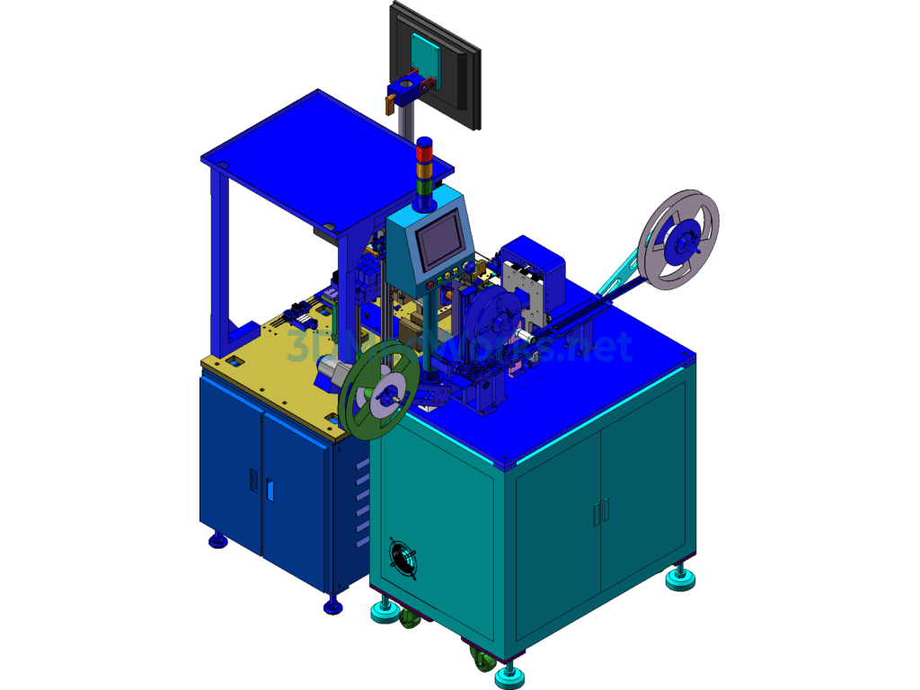 Ccd Automatic Inspection Packaging Machine (sw Design) - SolidWorks - Free Download Ccd Automatic Inspection Packaging Machine (sw Design) - Image 2