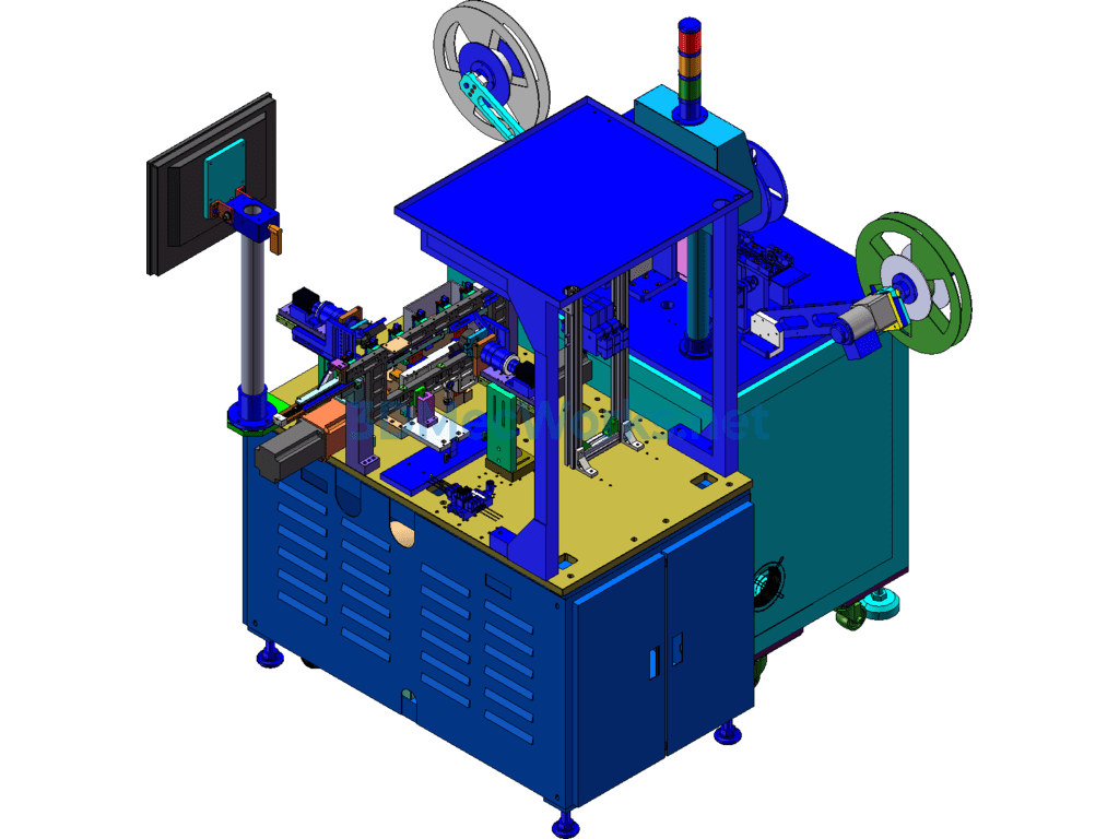 Ccd Automatic Inspection Packaging Machine (sw Design) - SolidWorks - Free Download Ccd Automatic Inspection Packaging Machine (sw Design) - Image 3