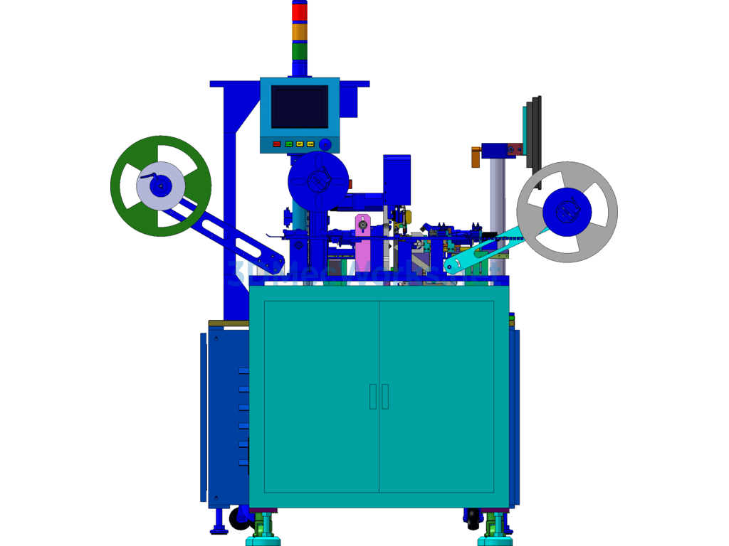 Ccd Automatic Inspection Packaging Machine (sw Design) - SolidWorks - Free Download Ccd Automatic Inspection Packaging Machine (sw Design) - Image 5