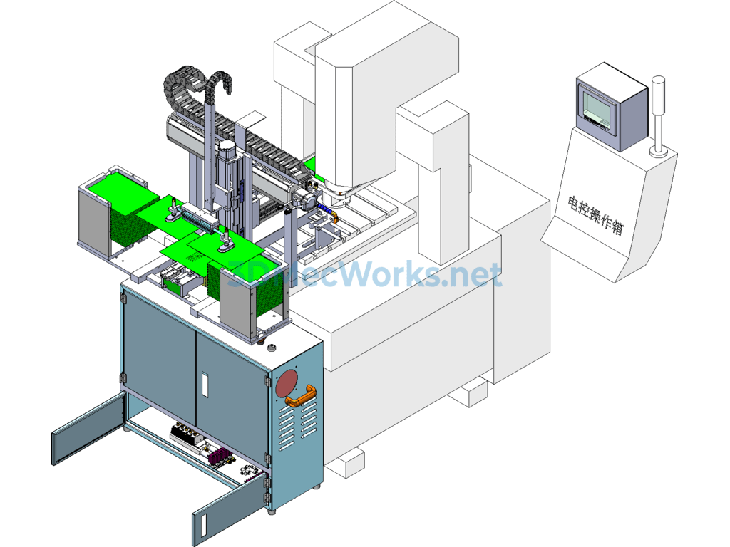 Automatic Feeding System for Processing 3 to 7 Inch Glass Mobile Screens - SolidWorks - Free Download Automatic Feeding System for Processing 3 to 7 Inch Glass Mobile Screens