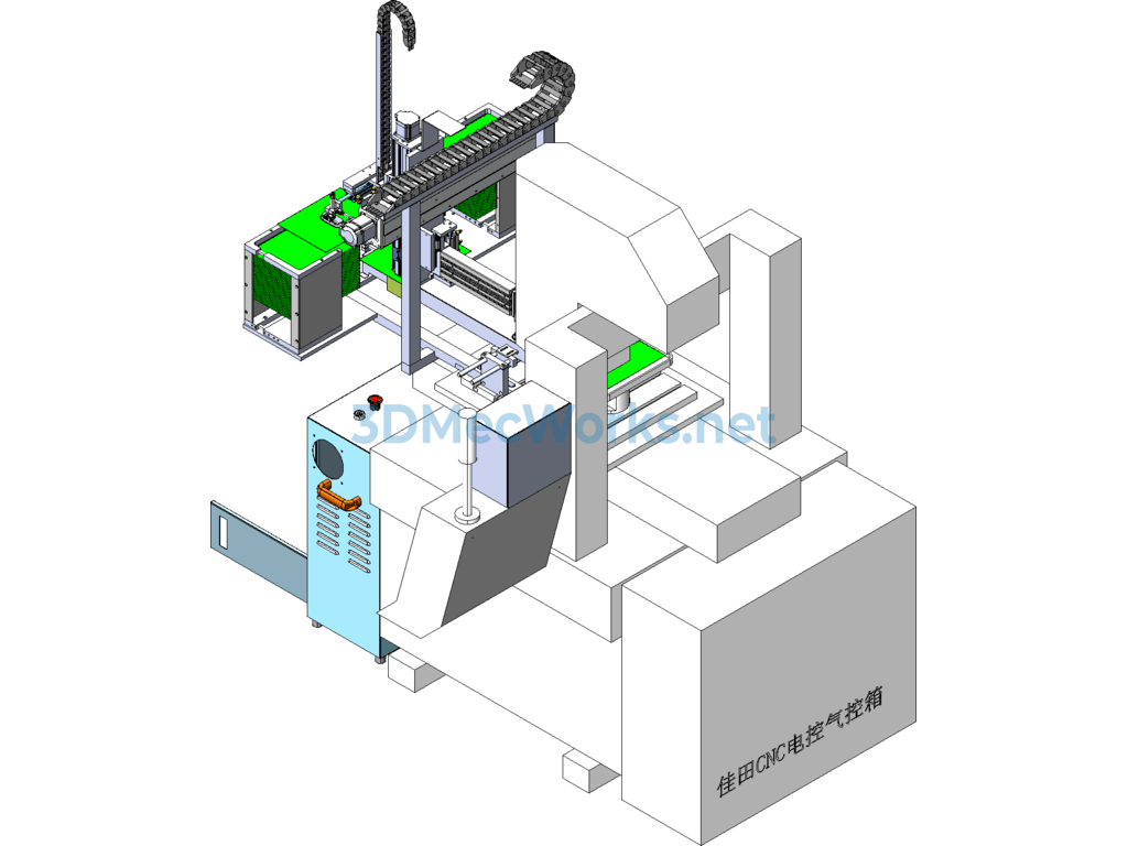 Automatic Feeding System for Processing 3 to 7 Inch Glass Mobile Screens - SolidWorks - Free Download Automatic Feeding System for Processing 3 to 7 Inch Glass Mobile Screens - Image 4