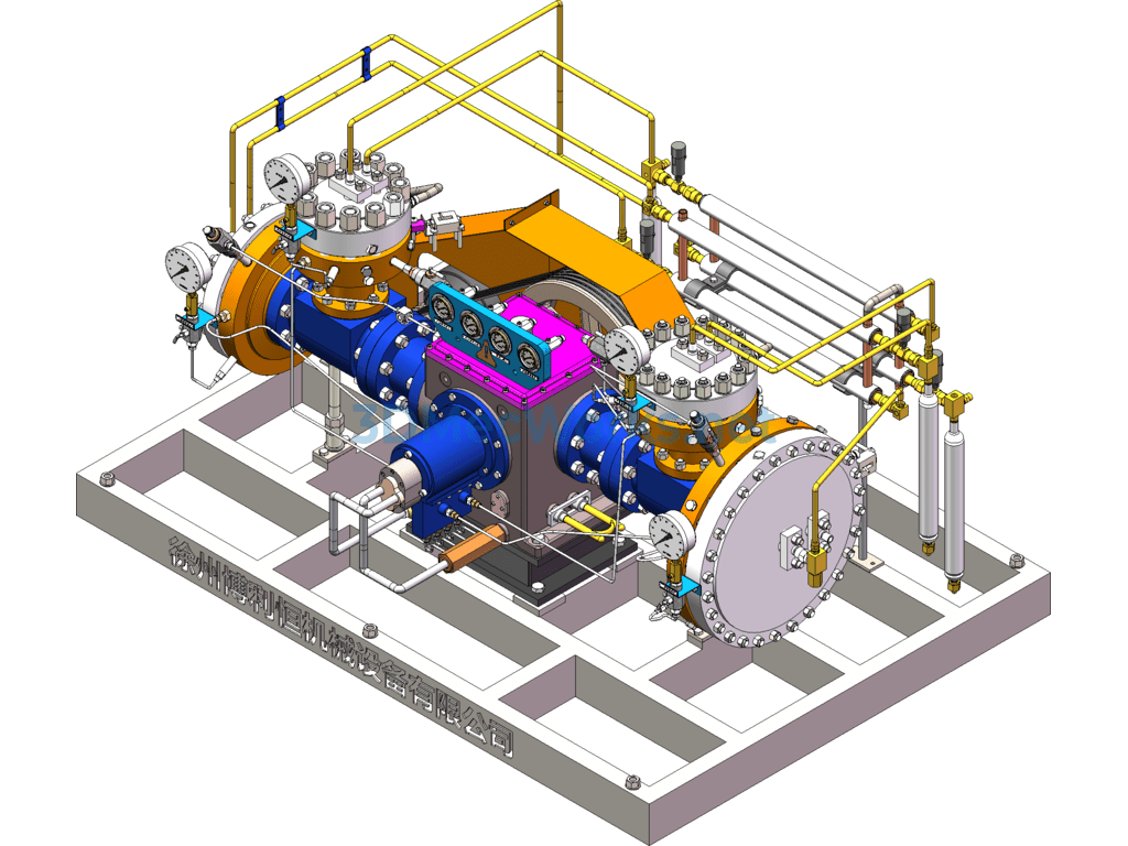Gds115 Diaphragm Compressor (complete Set of Drawings) - SolidWorks - Free Download Gds115 Diaphragm Compressor (complete Set of Drawings)