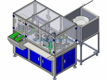 Dual Turntable Fan Blade Assembly Machine: Blade Charging And Magnet Integration Machine - Creo.Parametric - Free Download