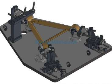 Dongfeng Tianlong Vehicle Thrust Rod Assembly Comprehensive Gauge - Inventor - Free Download