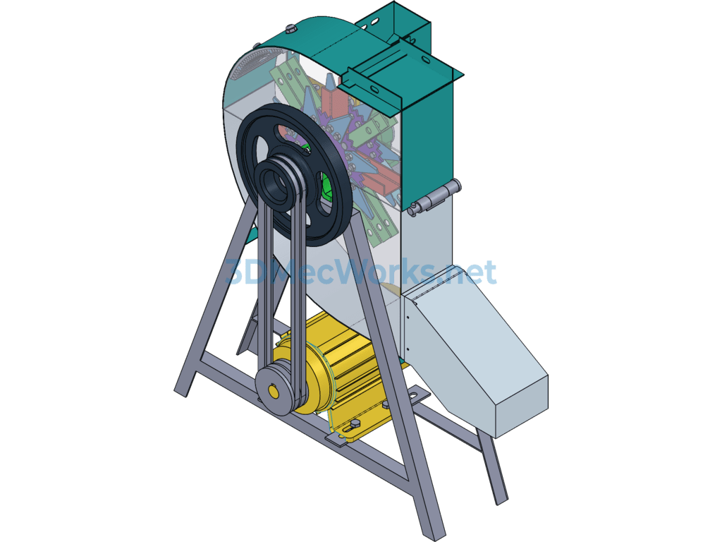 Large-Scale Crushing, Dust Removal, Compression, and Forming Machine Equipment - Creo - Free Download Large-Scale Crushing, Dust Removal, Compression, and Forming Machine Equipment