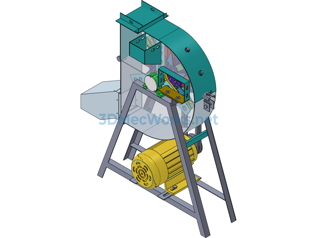 Large-Scale Crushing, Dust Removal, Compression, and Forming Machine Equipment - Creo - Free Download Large-Scale Crushing, Dust Removal, Compression, and Forming Machine Equipment - Image 3