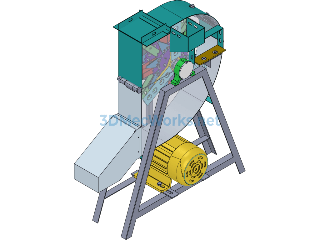 Large-Scale Crushing, Dust Removal, Compression, and Forming Machine Equipment - Creo - Free Download Large-Scale Crushing, Dust Removal, Compression, and Forming Machine Equipment - Image 4