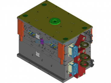 Complex Export Mold - UG(NX) - Free Download