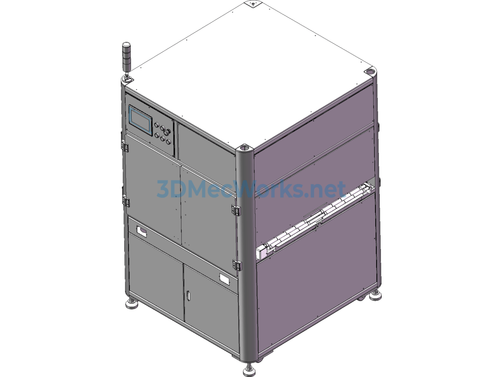 Design Drawings for Fpc Automatic Material Collection Machine - SolidWorks - Free Download Design Drawings for Fpc Automatic Material Collection Machine