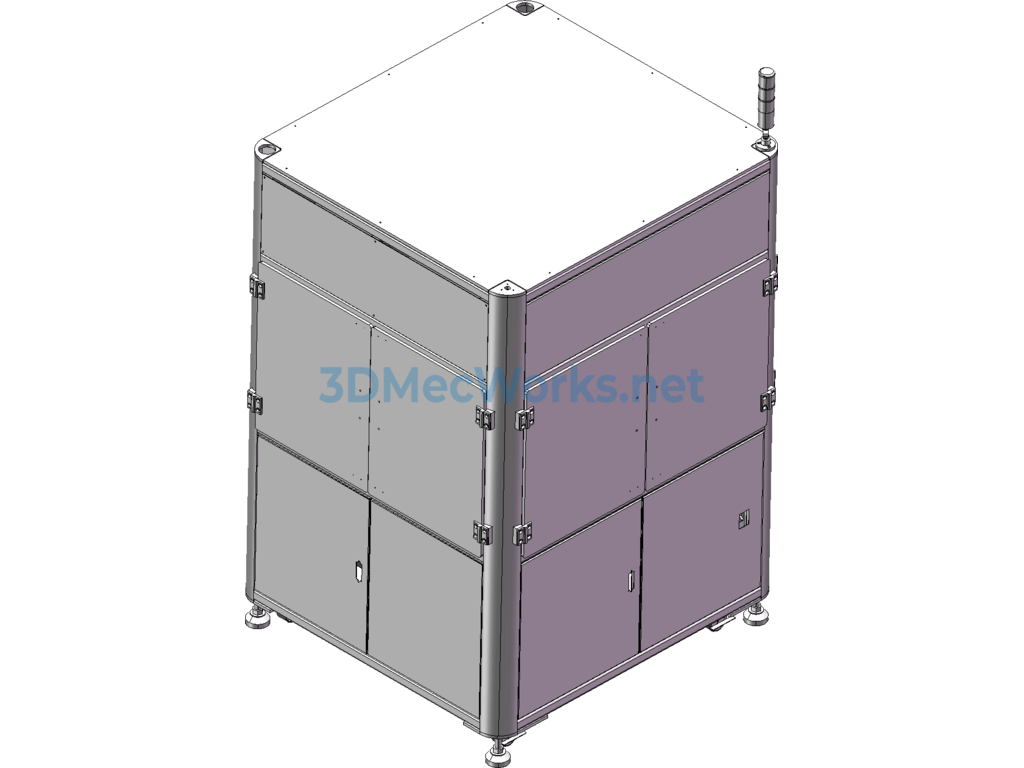 Design Drawings for Fpc Automatic Material Collection Machine - SolidWorks - Free Download Design Drawings for Fpc Automatic Material Collection Machine - Image 3