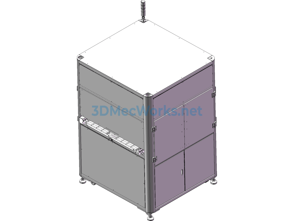 Design Drawings for Fpc Automatic Material Collection Machine - SolidWorks - Free Download Design Drawings for Fpc Automatic Material Collection Machine - Image 4