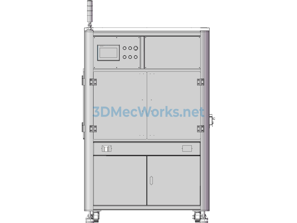 Design Drawings for Fpc Automatic Material Collection Machine - SolidWorks - Free Download Design Drawings for Fpc Automatic Material Collection Machine - Image 5
