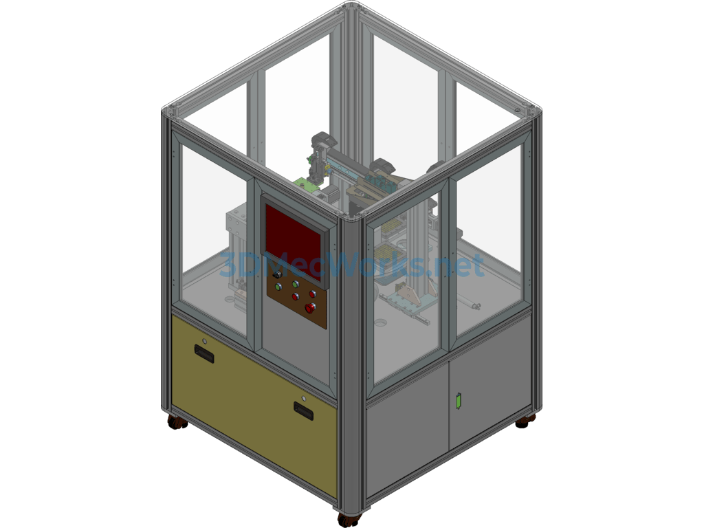Fpc Automatic Vision Inspection Machine, Flexible Circuit Board Inspection Equipment - SolidWorks - Free Download Fpc Automatic Vision Inspection Machine, Flexible Circuit Board Inspection Equipment