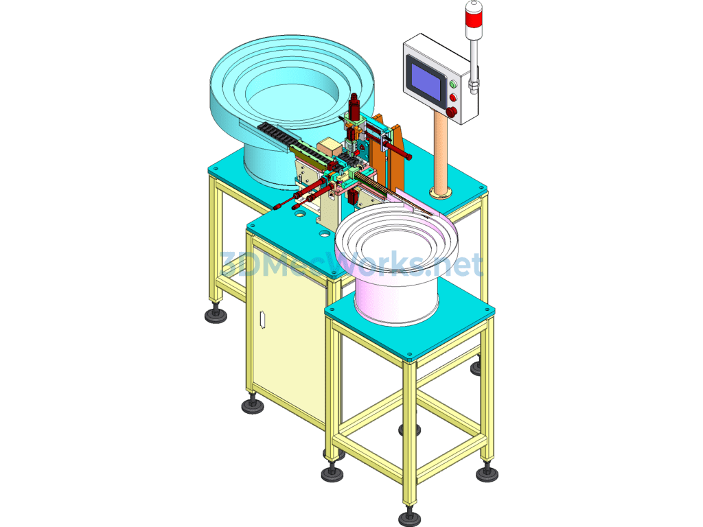 Automatic Insertion Device for Power Supply Case - SolidWorks - Free Download Automatic Insertion Device for Power Supply Case