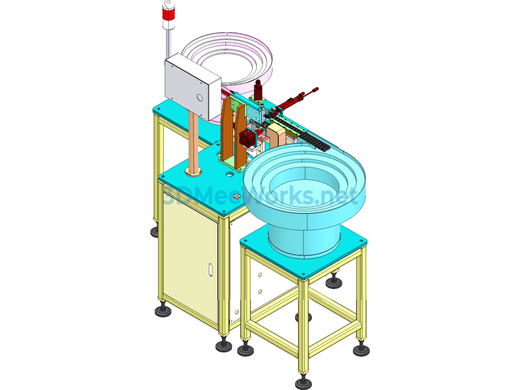 Automatic Insertion Device for Power Supply Case - SolidWorks - Free Download Automatic Insertion Device for Power Supply Case - Image 3