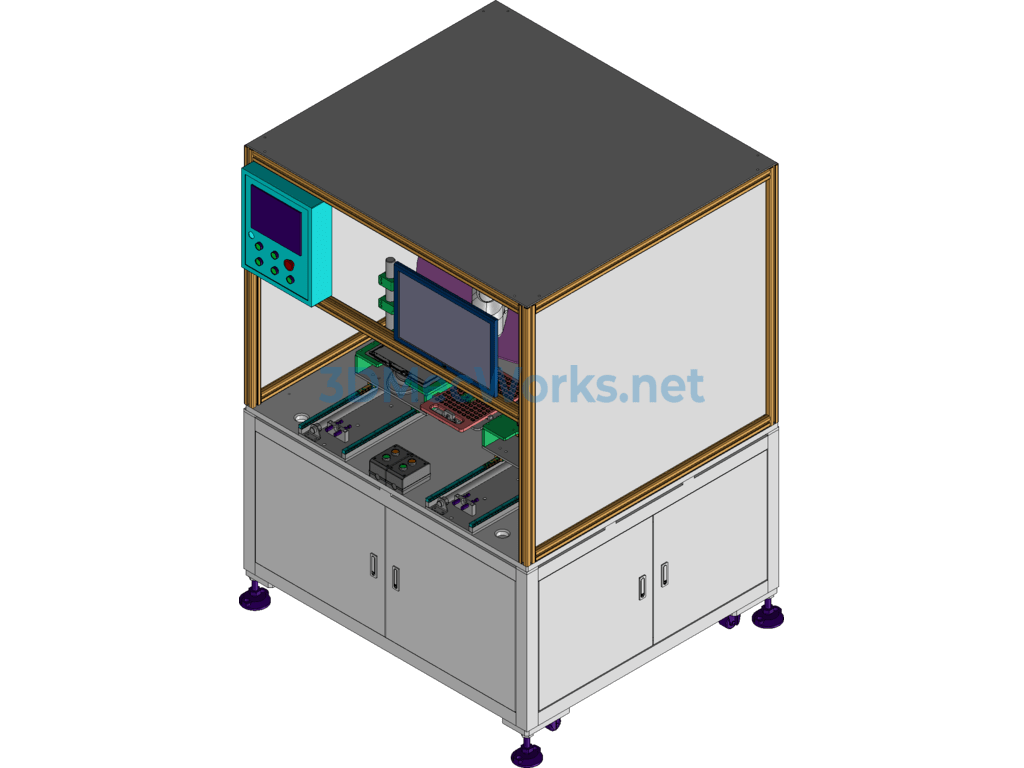 Tablet Camera Lens Bracket Ccd Alignment Bonding Machine (four-Axis Robotic Arm Equipment) - Exported - Free Download Tablet Camera Lens Bracket Ccd Alignment Bonding Machine (four-Axis Robotic Arm Equipment)
