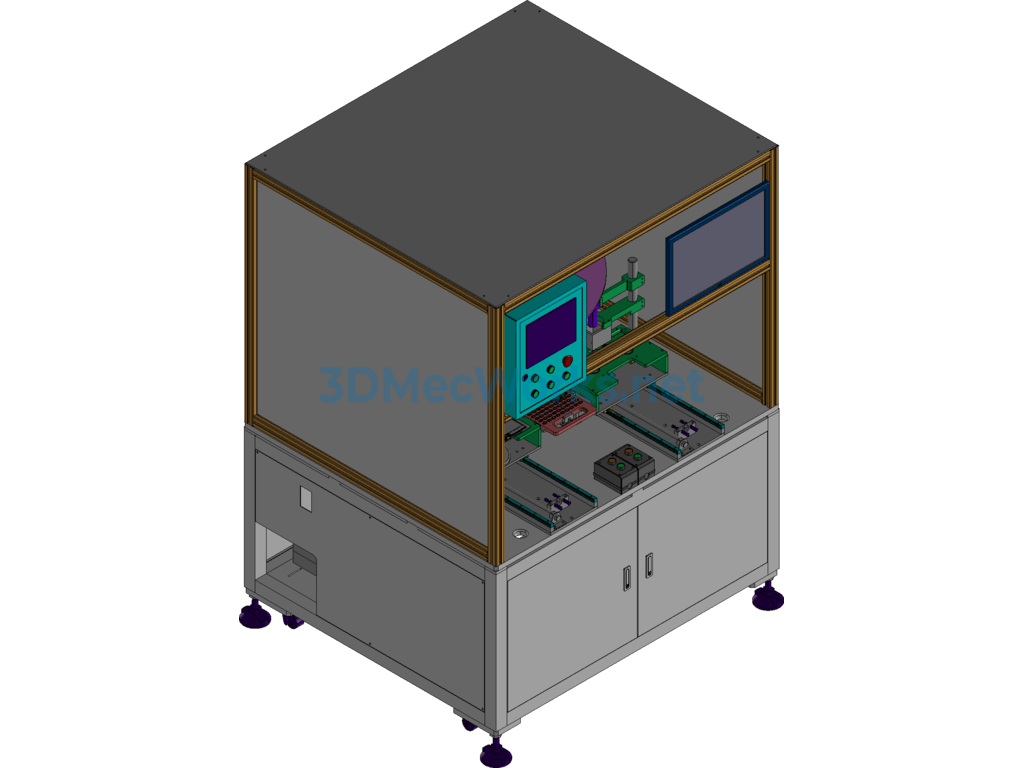 Tablet Camera Lens Bracket Ccd Alignment Bonding Machine (four-Axis Robotic Arm Equipment) - Exported - Free Download Tablet Camera Lens Bracket Ccd Alignment Bonding Machine (four-Axis Robotic Arm Equipment) - Image 2