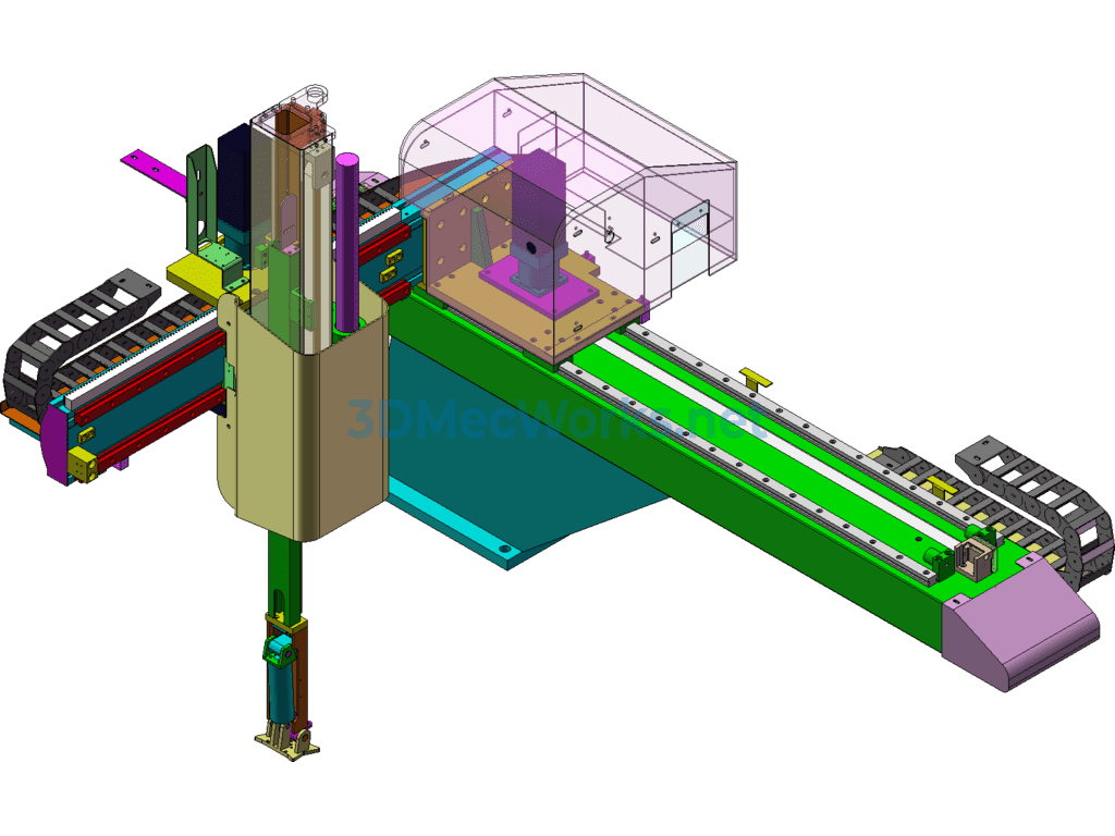 B650 Three-Axis Servo Robot, Injection Molding Robot Including Complete Set of Engineering Drawings - SolidWorks - Free Download B650 Three-Axis Servo Robot, Injection Molding Robot Including Complete Set of Engineering Drawings