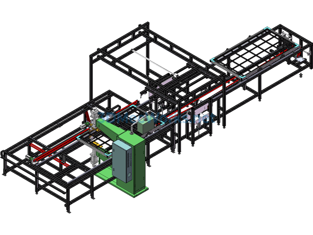 Automatic Discharge Mobile Spot Welding Machine - SolidWorks - Free Download Automatic Discharge Mobile Spot Welding Machine - Image 4