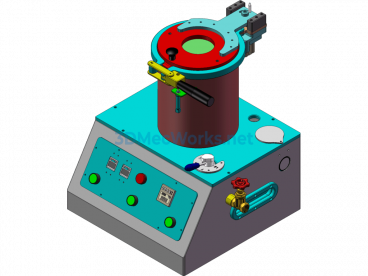 Water Pressure Testing Instrument (Waterproof Testing) - SolidWorks - Free Download