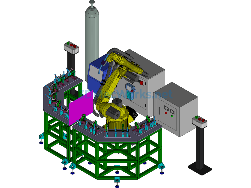 Automated Welding Station - Exported - Free Download Automated Welding Station