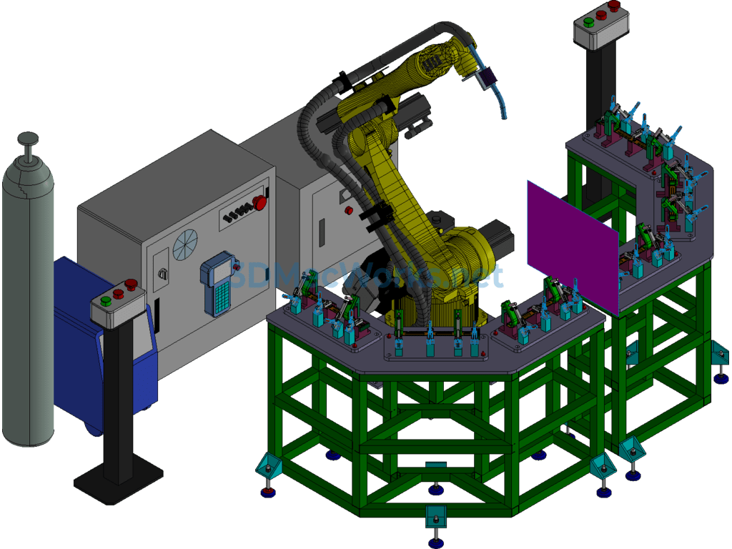 Automated Welding Station - Exported - Free Download Automated Welding Station - Image 2